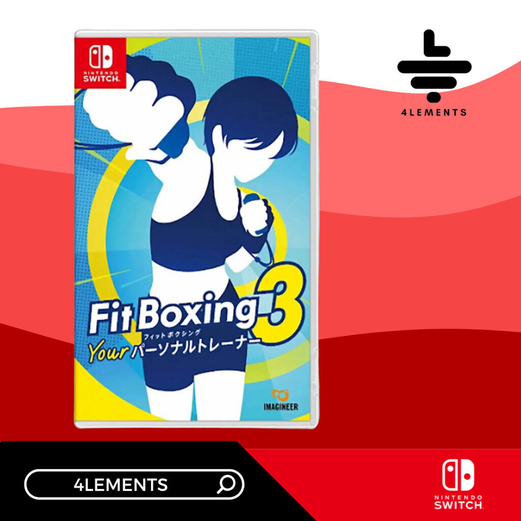 (พร้อมส่ง) SWITCH FITNESS BOXING 3 YOUR PERSONAL TRAINER (GAME) (ENG)
