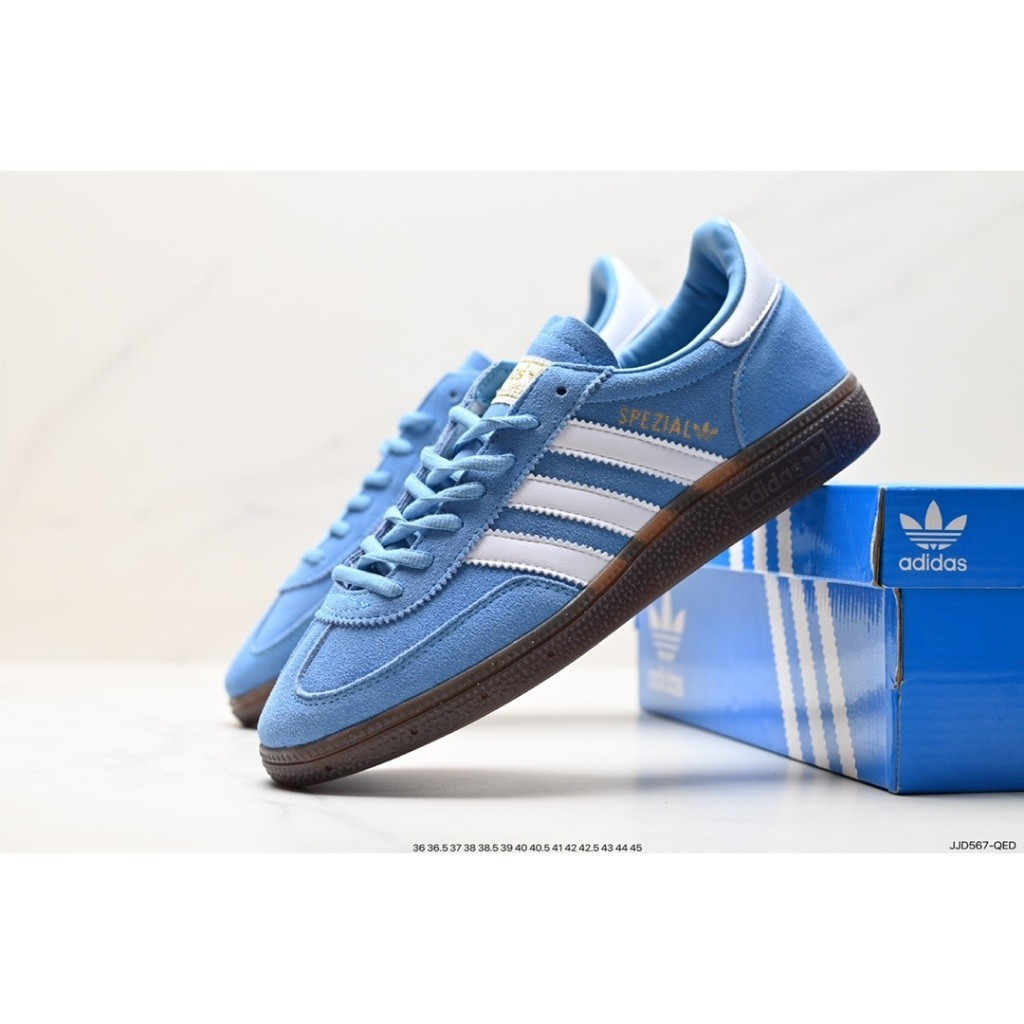 ที่ต้องการ❤ รองเท้าผ้าใบเนื้อ [กรุณาหมายเหตุสีและขนาดเมื่อสั่งซื้อ] Originals Handball SPZL Handball