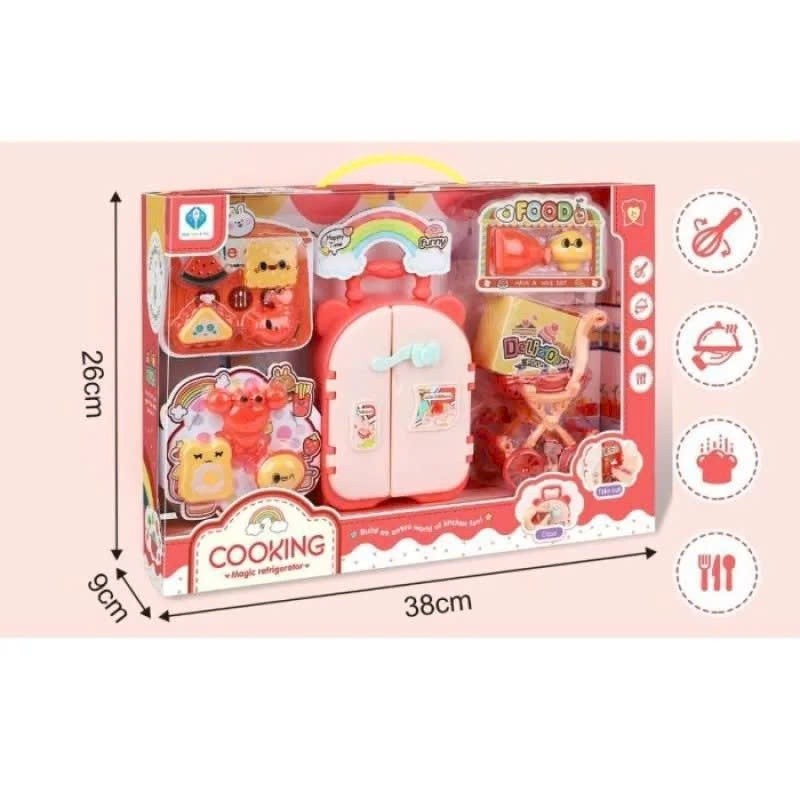 ของเล่น - 576H-6 ชุดของเล่นเครื่องครัว (ขนาด 39x9x26cm)
