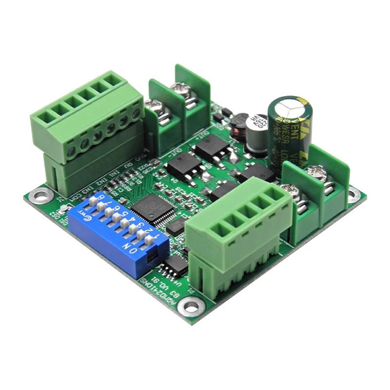 DC 9V-24V 180W AQMD2410NS ไดร์เวอร์มอเตอร์ DC ระดับมืออาชีพ