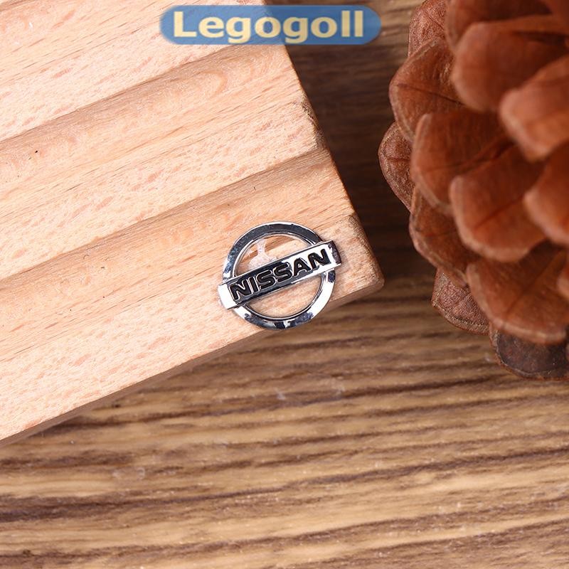 Legogoll 1/2/3PCS YIKONG YK4107 1/10 RC รถอะไหล่จําลองโลโก้รถอุปกรณ์เสริม Nissan จําลองโลโก้ใหม่