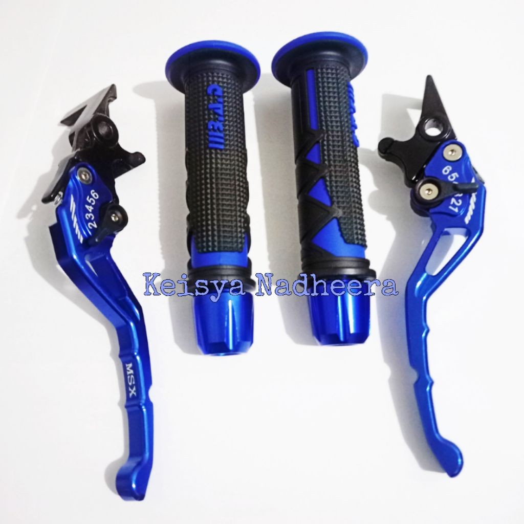 มือเบรค+แฮนด์+เดือยแฮนด์cnc pcx 150/160 Vario 160 ABS adv [SR]
