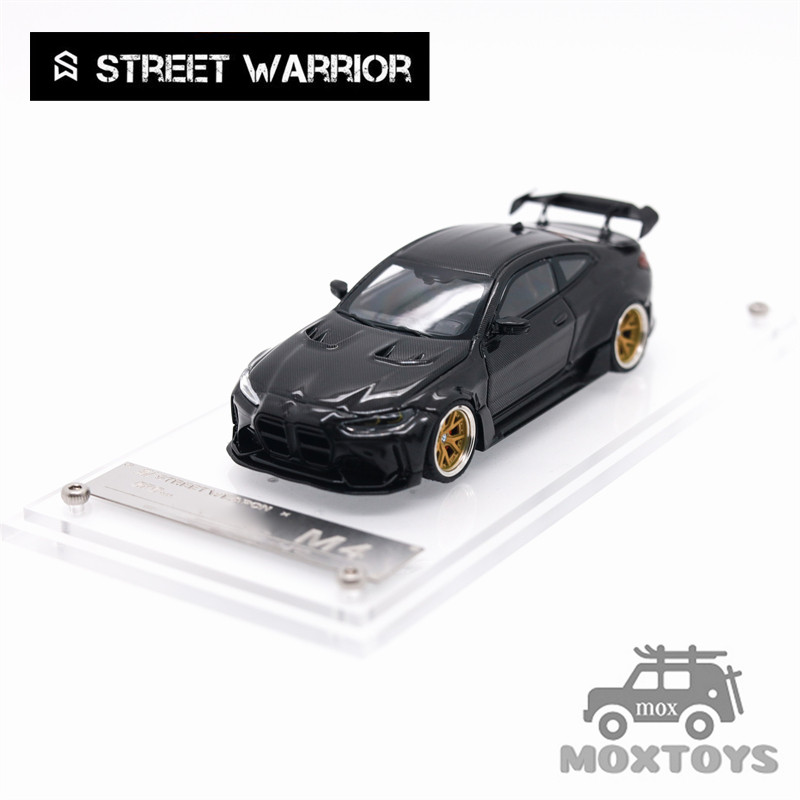 SW 1:64 M4 ADRO Body Kit FOSHAN AIT 2025 Full Carbon Black Limited499 รถโมเดลDiecast