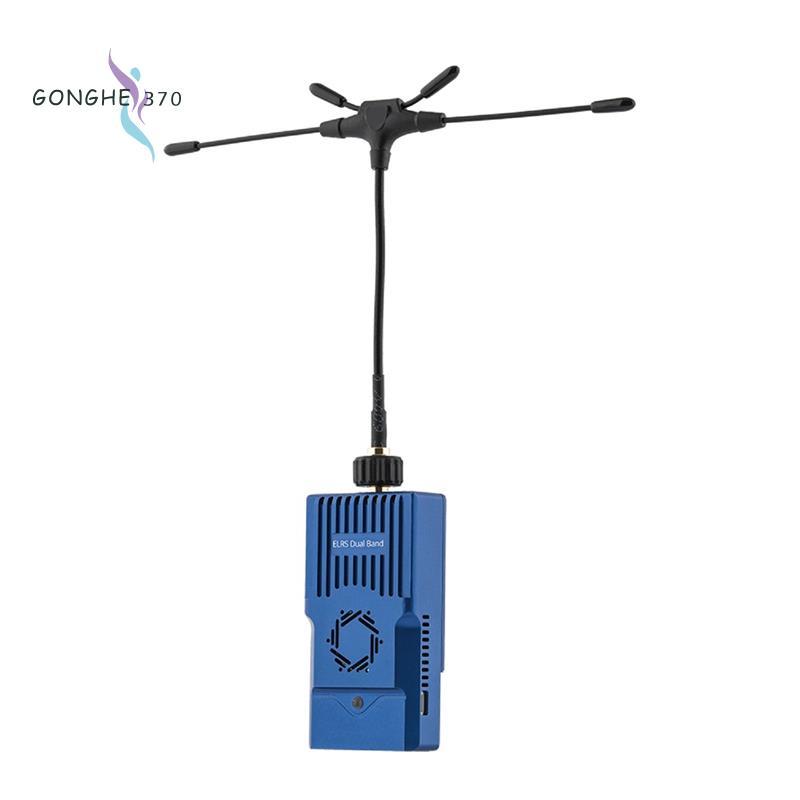 [gonghe370]C3 NANO TX 915M/2.4G การสลับความถี่คู่พร้อมกล่องอะแดปเตอร์ Nano to Micro สําหรับ FPV Long