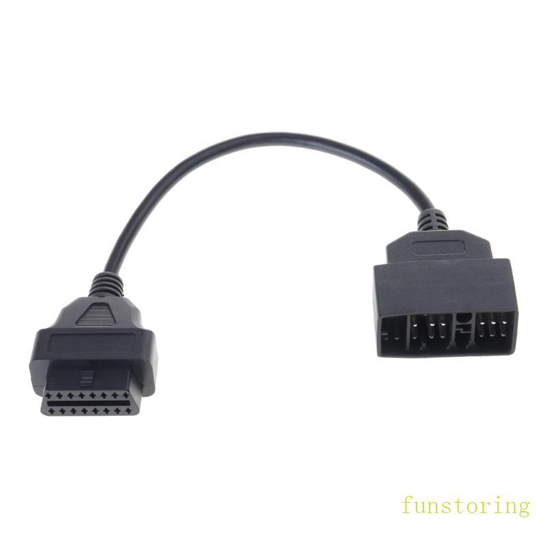 FUN ที่เชื่อถือได้ 22 Pin ถึง 16 Pin สายวินิจฉัย OBDII อัพเกรดสําหรับรถยนต์ Maintena