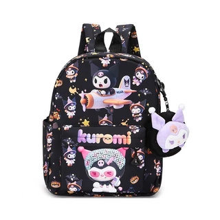 MOKO Sanrio กระเป๋านักเรียนเด็กผู้หญิง น้ำหนักเบา กันน้ำ ป้องกันหลัง แถมฟรีกระเป๋าใบเล็ก ส่งจากไทย ส่งเร็ว