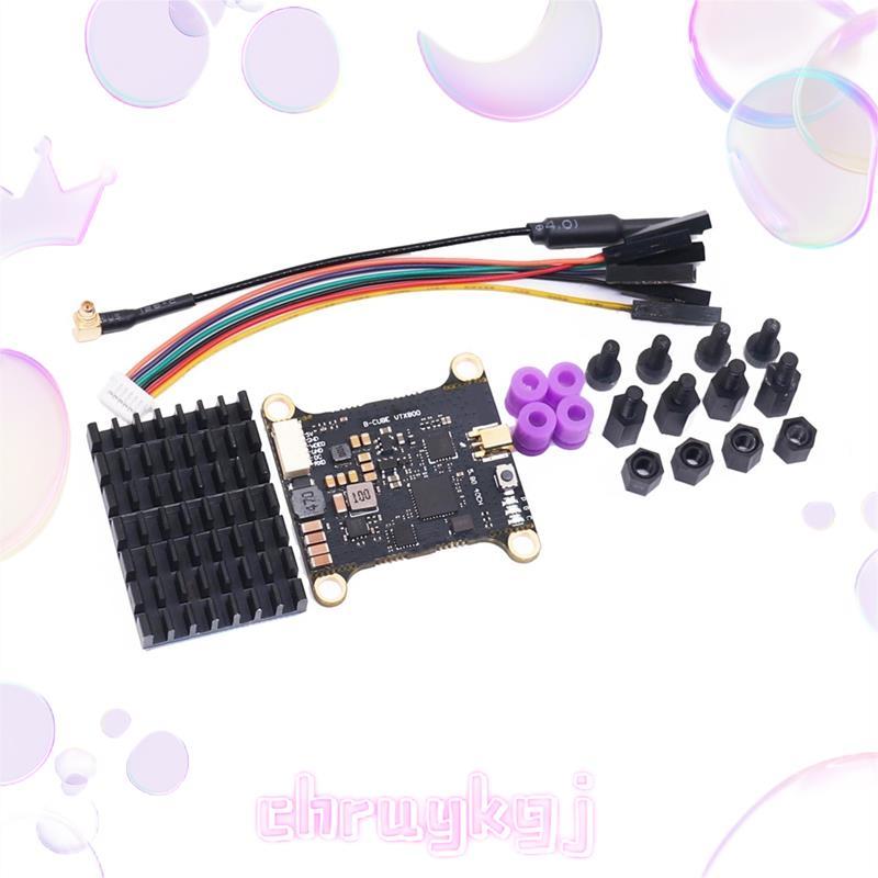 B-CUBE 5.8G VTX 800mW 48CH อินพุตแรงดันไฟฟ้าเครื่องส่งสัญญาณวิดีโอสําหรับระยะไกล RC เครื่องบิน FPV D