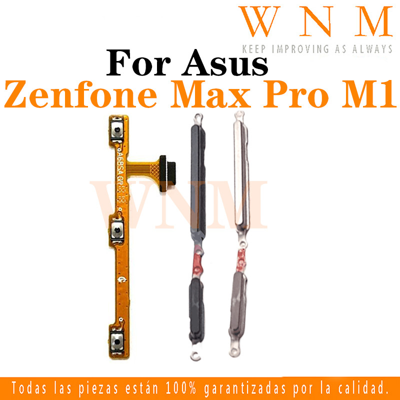 สําหรับ ASUS ZENFONE MAX PRO M1 / ZB601KL ปุ่ม flex เปิด/ปิดปุ่มสวิทช์ด้านข้าง Key Volume Up Down Flex สายโทรศัพท์มือถือ Part