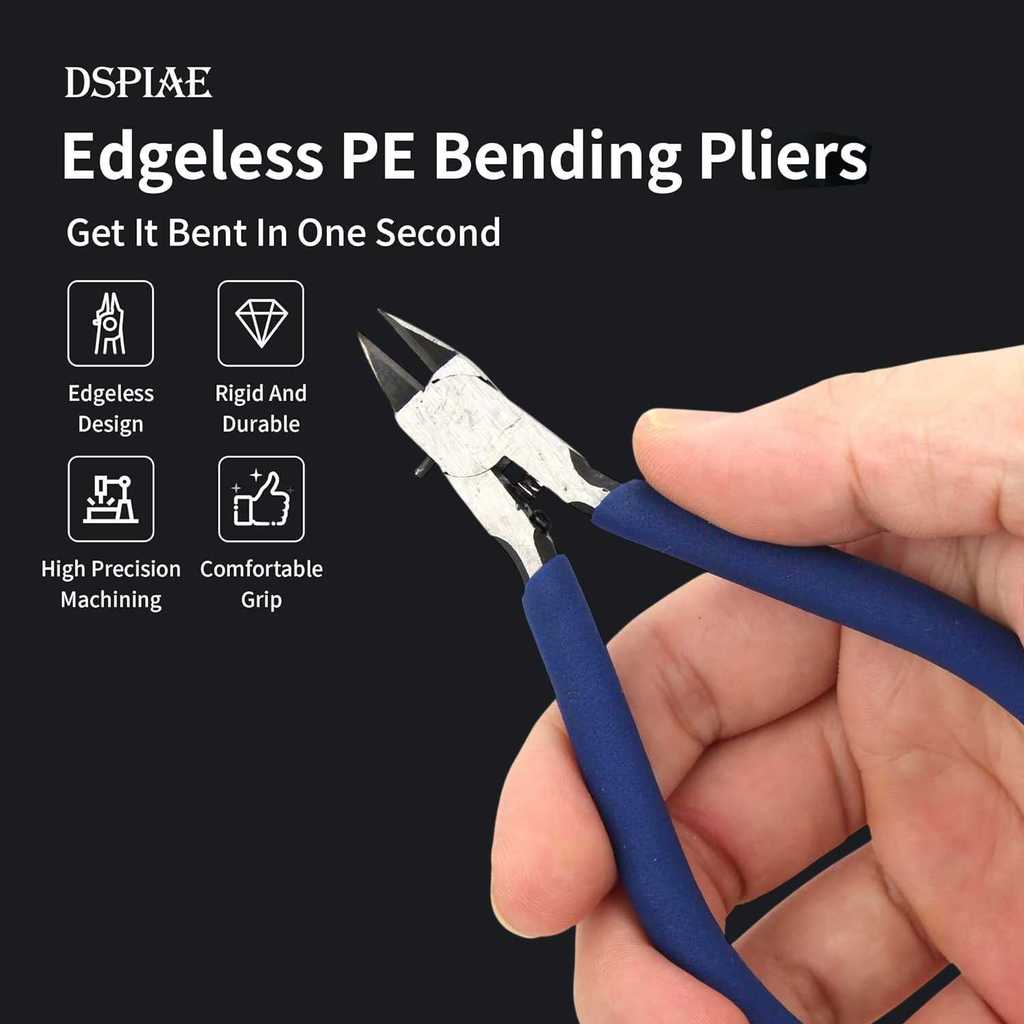 RUITOOL Gunpla Nipper Plier คีมตัดขนาดเล็กพลาสติกขอบคู่ - RT12