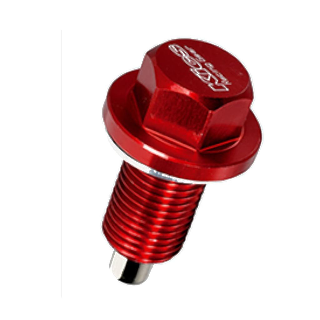 KYO-EI Kyoei Sangyo MAGNET DRAIN BOLT 2 Magnetic Drain Bolt 14HEX M12 P125 ใต้คอ Alphard Red MAG-21