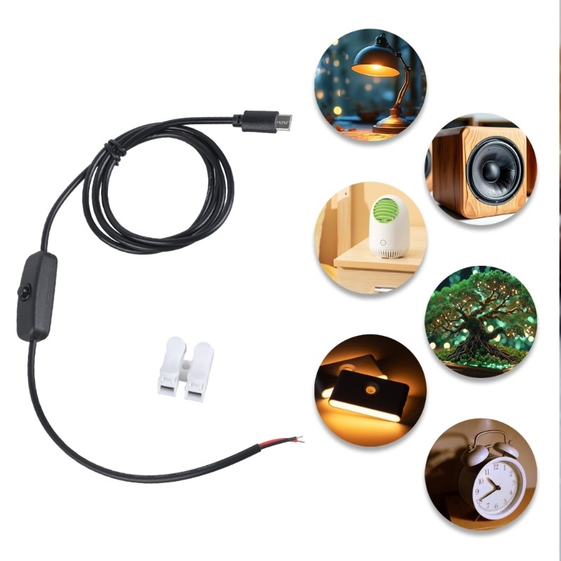 Adtoyou11 ประเภท CREATE ชาย 2 ขาเปลือยสายไฟ 5V 2A เอาต์พุตเปลี่ยนรวมดีบุก Bronze Consclusions สําหรั