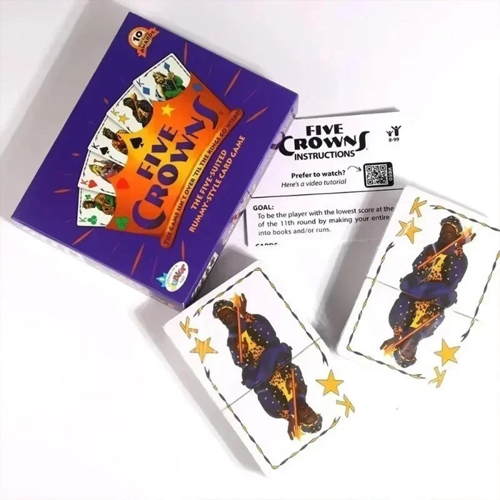 Five Crowns Card Game Family Party Rummy Style Play