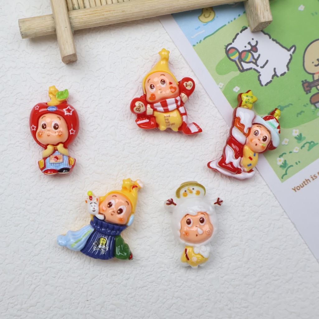 [อุปกรณ์เรซิน DIY] วัสดุทำดาวคริสต์มาสและของตกแต่ง handmade สำหรับเครื่องประดับ ケースโทรศัพท์ รองเท้า และเข็มขัด