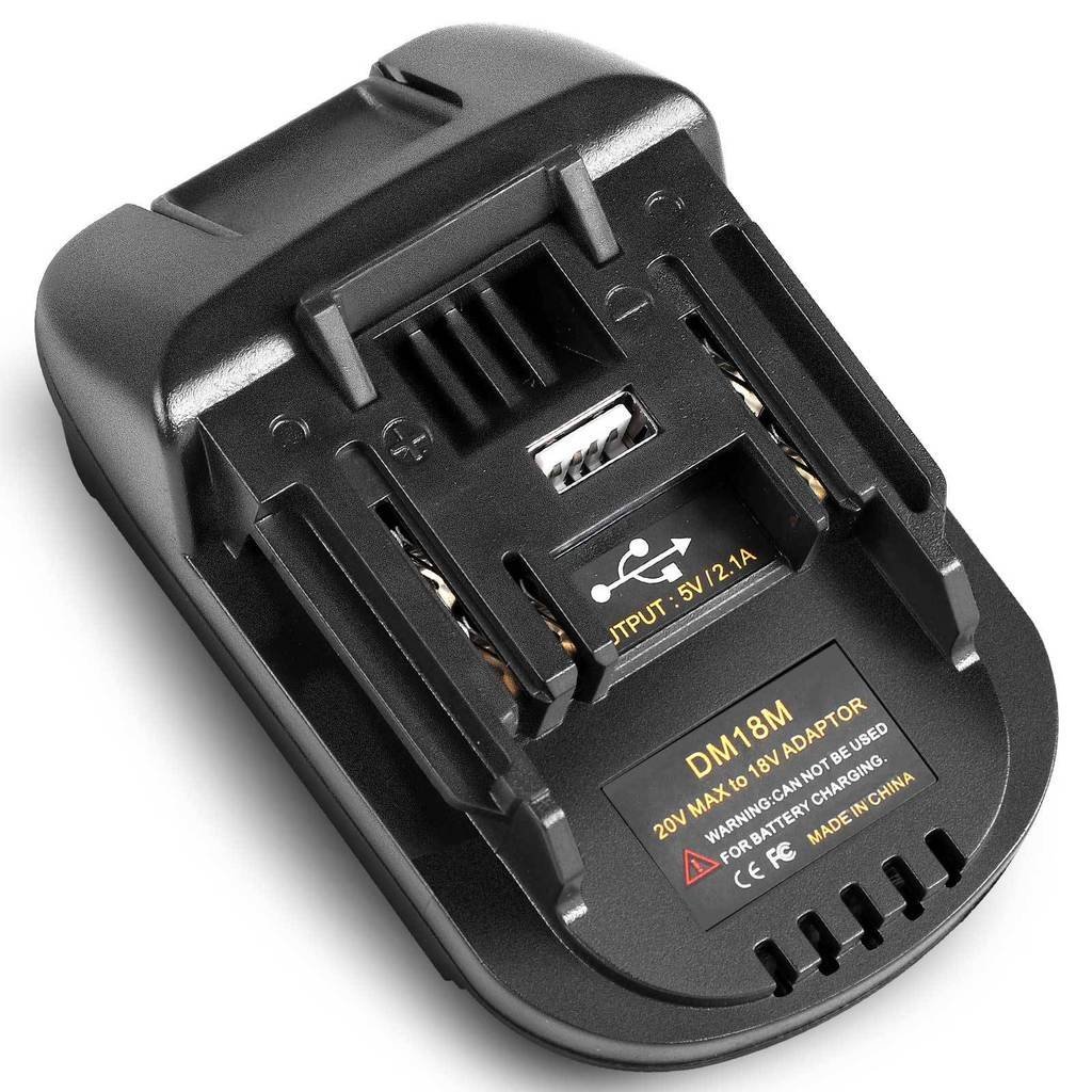 อะแดปเตอร์เครื่องมือที่ใช้งานได้ Makita Turn/แบตเตอรี่ Dr. Milwaukee Makita BOS18M Dewei DM18M 7HP7