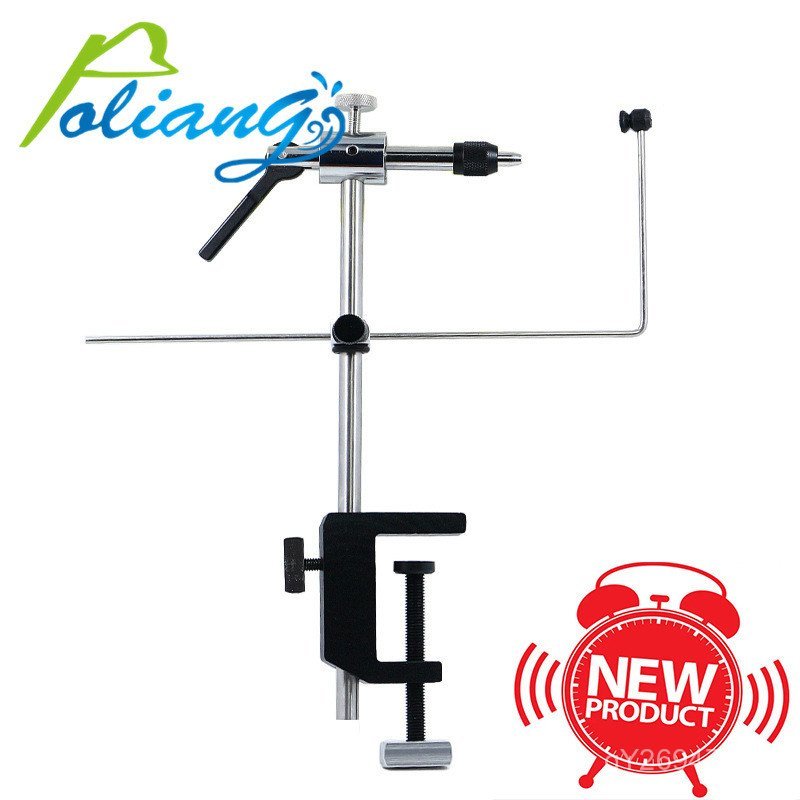 Fly Rotatable Hook Beam Tying คีม Fly Fishing Hook เครื่องมือคลิป Hook Tying อุปกรณ์ Tying Fly Hook 