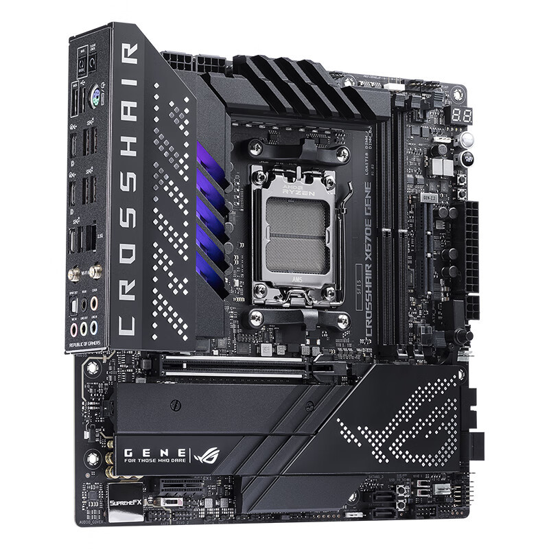 ASUS (ASUS) ROG CROSSHAIR X670E GENE รองรับเมนบอร์ด CPU 7950X AM5
