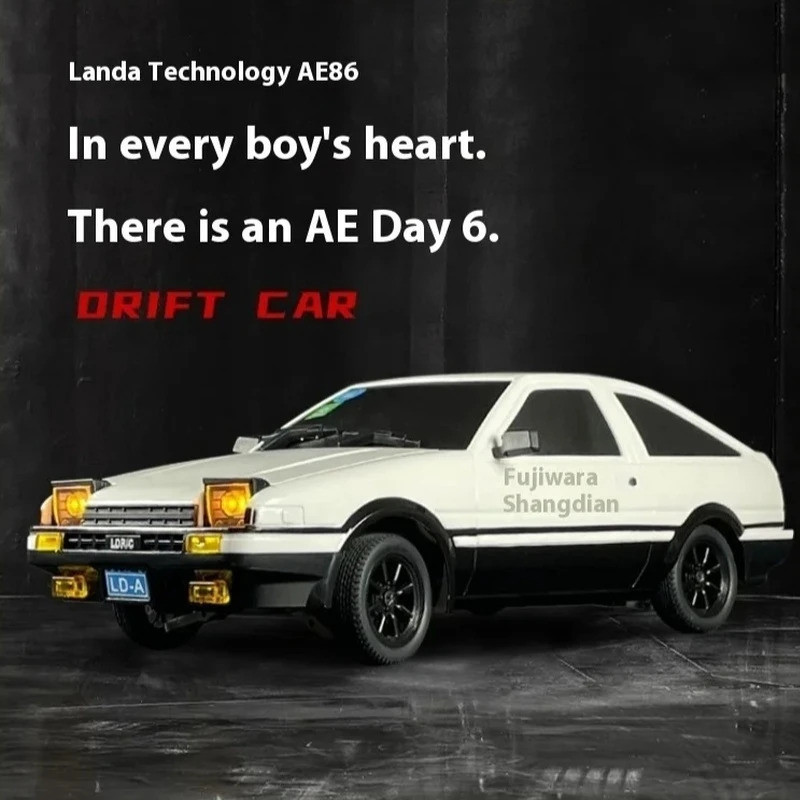 Ldrc Ld1801 Ae86 Rtr Rc Drift รถ 1/18 Esp Gyroscope Rc รถ Drift ยานพาหนะไฟ Led Full Scale ควบคุมรุ่น