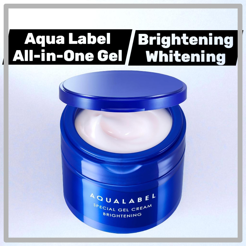 Aqualabel Special Gel Cream EX (Brightening) All-in-One Gel with Vitamin E Derivative for Whitening 