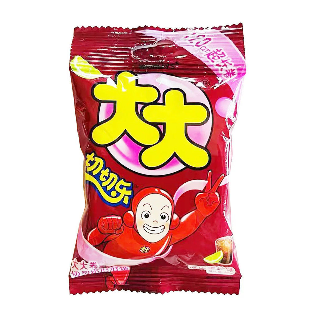 2025 สไตล์ใหม่ Big Cut Chele Big Roll Bubble Gum Cola Lime Chewing Gum Nostalgic Casual Snacks202510