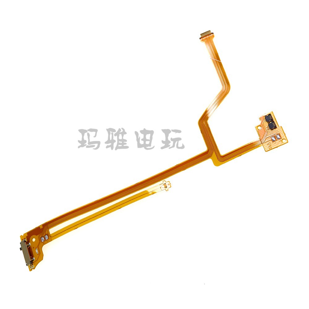 3ds สายลําโพง 3DS สายปรับระดับเสียง 2D 3D สายแปลงควบคุมชิ้นส่วนซ่อม