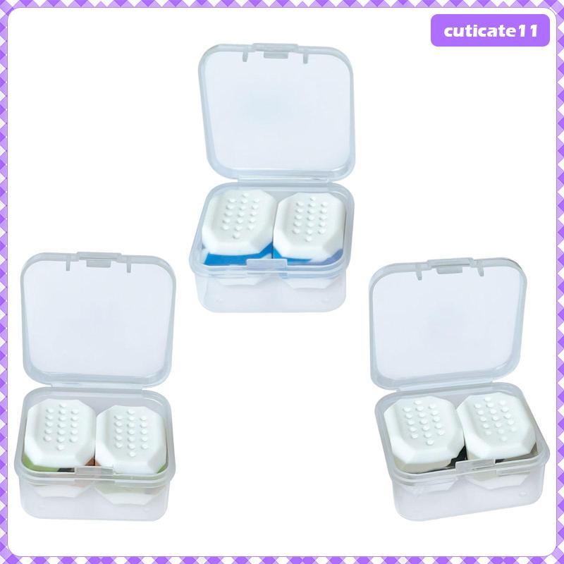 [Cuticate1] 2x Jaw Exerciser Jawline Shaper Double Chin ลดสําหรับผู้ชายผู้หญิงเริ่มต้น