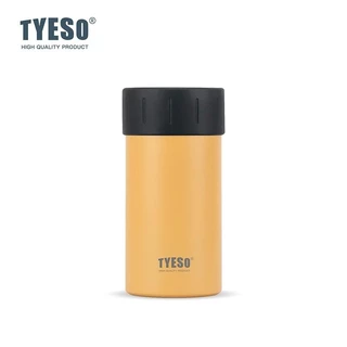 TYESO ปลอกกระป๋องสแตนเลส เก็บความเย็นได้นาน เหมาะกับกระป๋องทุกยี่ห้อ (350-520มล.)