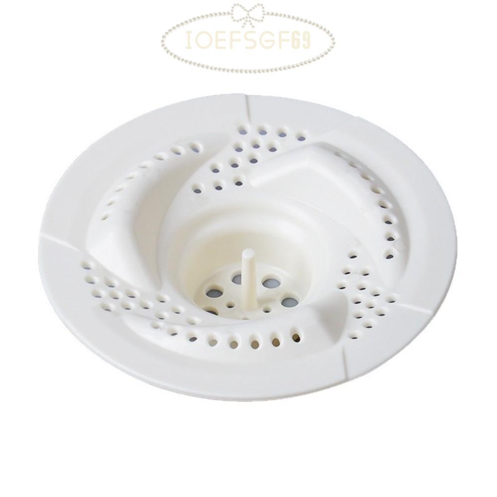 IOEFSGF69 ท่อระบายน้ํา, หมุนตาข่ายออกแบบผมสะสม, ถูกสุขลักษณะ Bug Proof Anti-Clogging อ่างล้างจานกรองท่อระบายน้ําฝักบัว