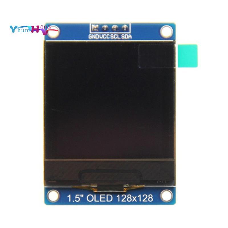 [yhumh003]โมดูลหน้าจอแสดงผล OLED 1.5" SH1107 128x128 พิกเซล, อินเทอร์เฟซสําหรับ 51 STM32 P22101