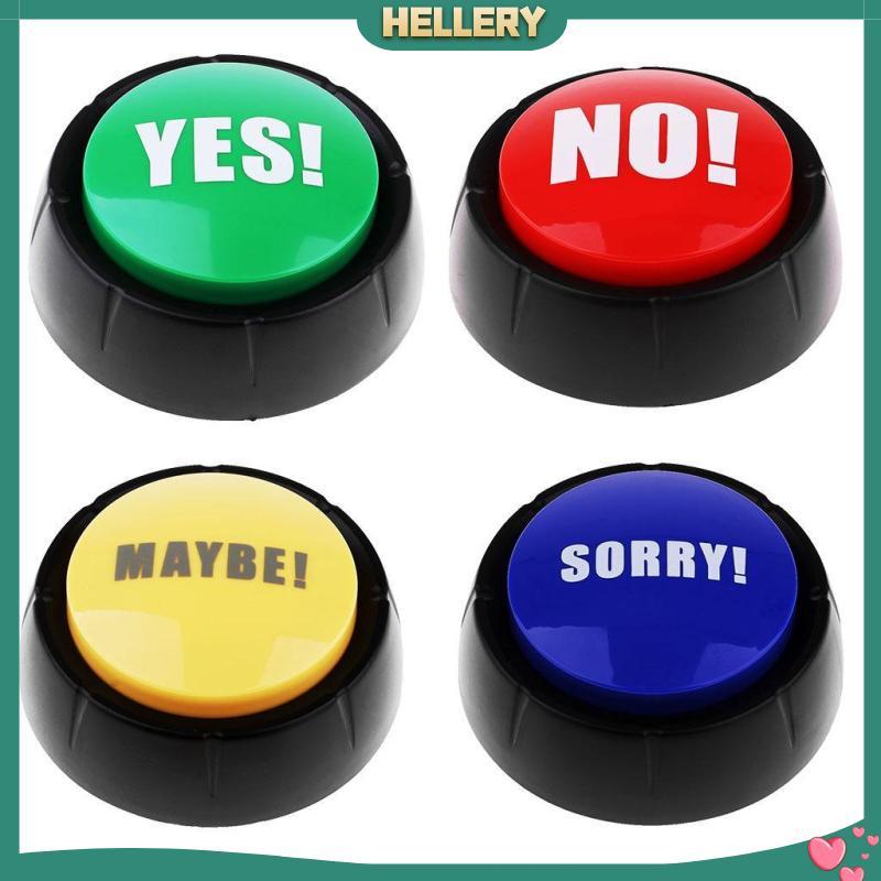 [HelleryTH] Gag ปุ่มเสียงของเล่น Prank Event Party เครื่องมือคําตอบ Buzzer สําหรับเด็กเด็ก
