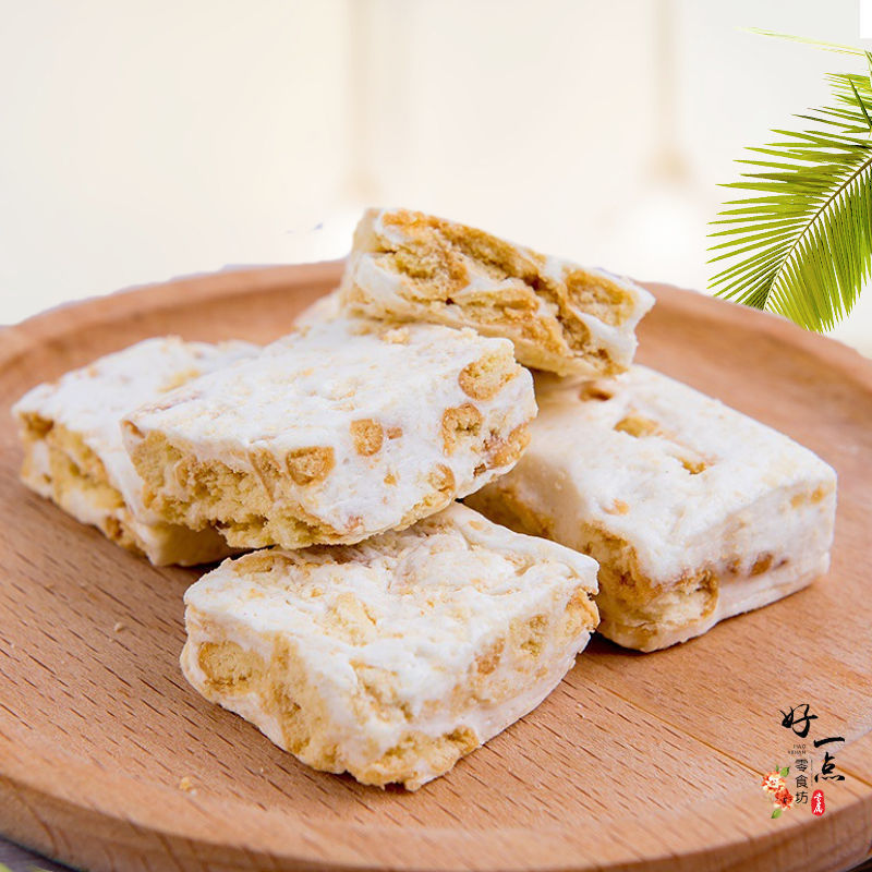 2025 สินค้าใหม่ Snowflake Crisp Cranberry Milky Snowflake Crisp Nougat ของว่างที่บรรจุหีบห่อ20251023