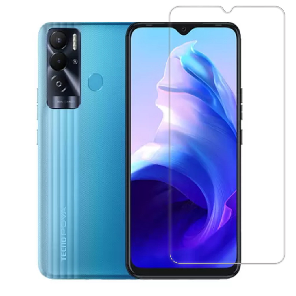 KingCrown TECNO POVA Neo กระจกเทมเปอร์ปกป้องหน้าจอ DG1K