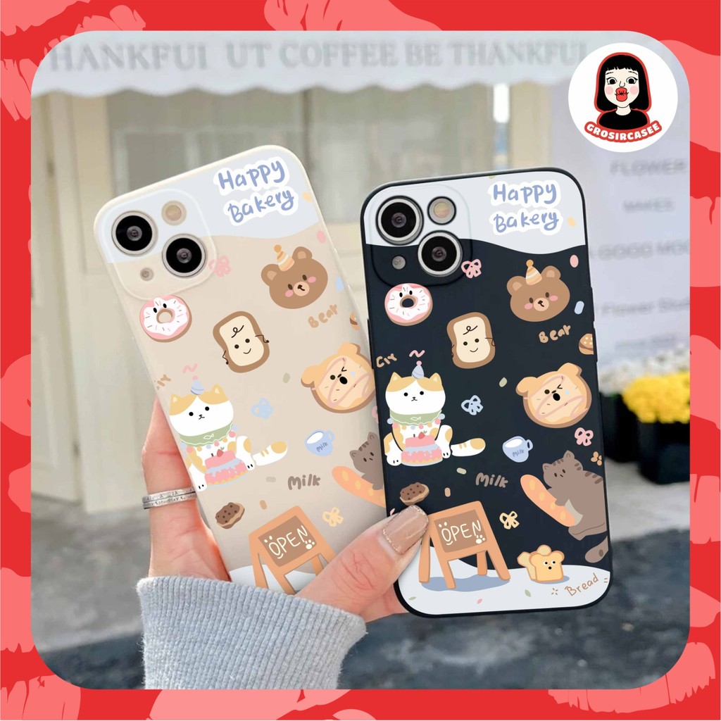 PRINTING LENS PROTECTOR Happy Bakery case vivo v7 f4 12i plus Y91 Y93 Y95 y91c y97 z1 pro pocophone 