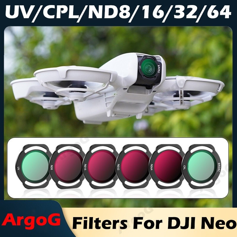 ArgoG CPL UV ND Filter Set for DJI NEO MultiCoated Aluminum Alloy Frame Filter DJI NEO Lens Accessor