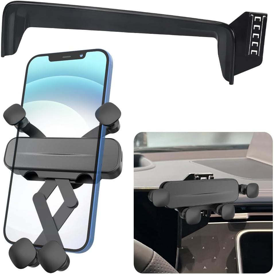 รถผู้ถือโทรศัพท์สําหรับMercedes Benz EQE 2023 2024 2025 ซีดานSUVอุปกรณ์เสริมอัตโนมัติวงเล็บนําทางหน้