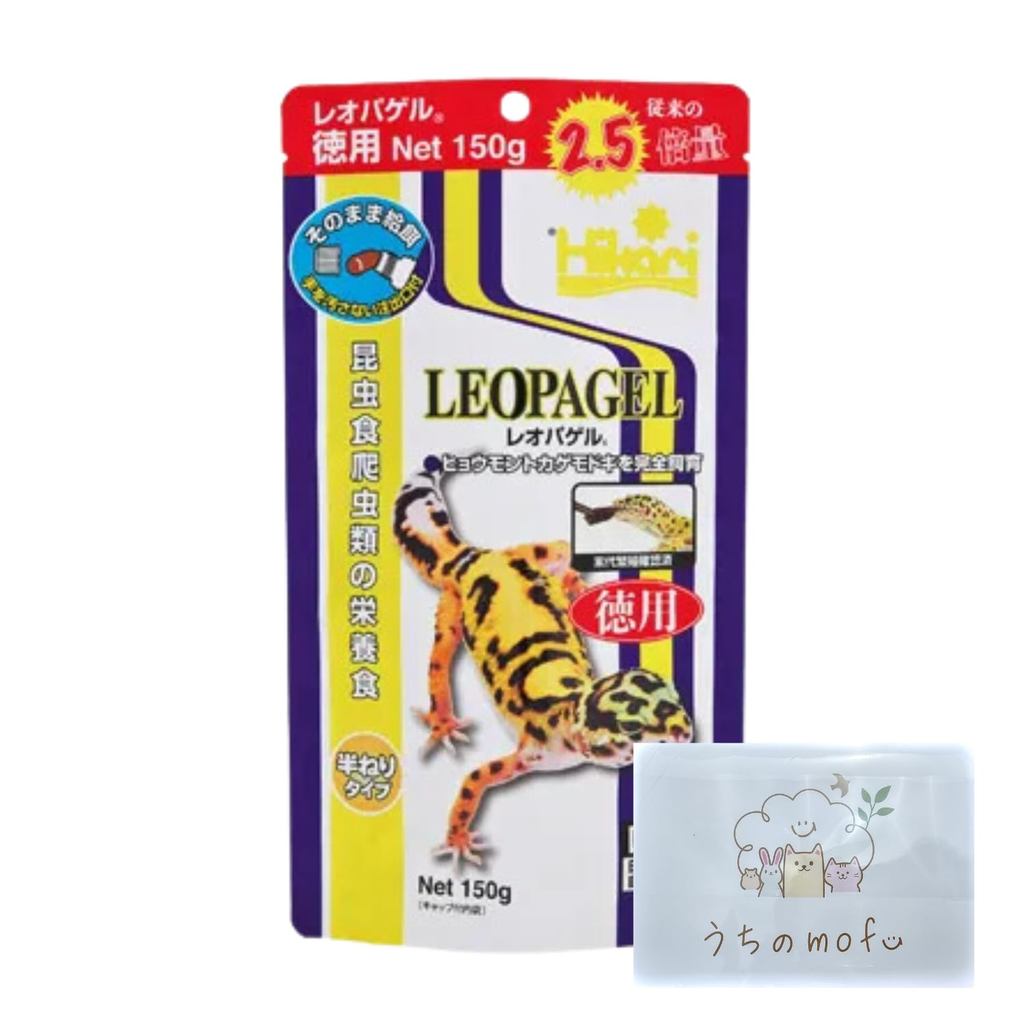 Kyorin Leopa Gel 150g, One Piece, Leopard Gecko Food, Lizard, Reptile, Mofu Limited Card Included