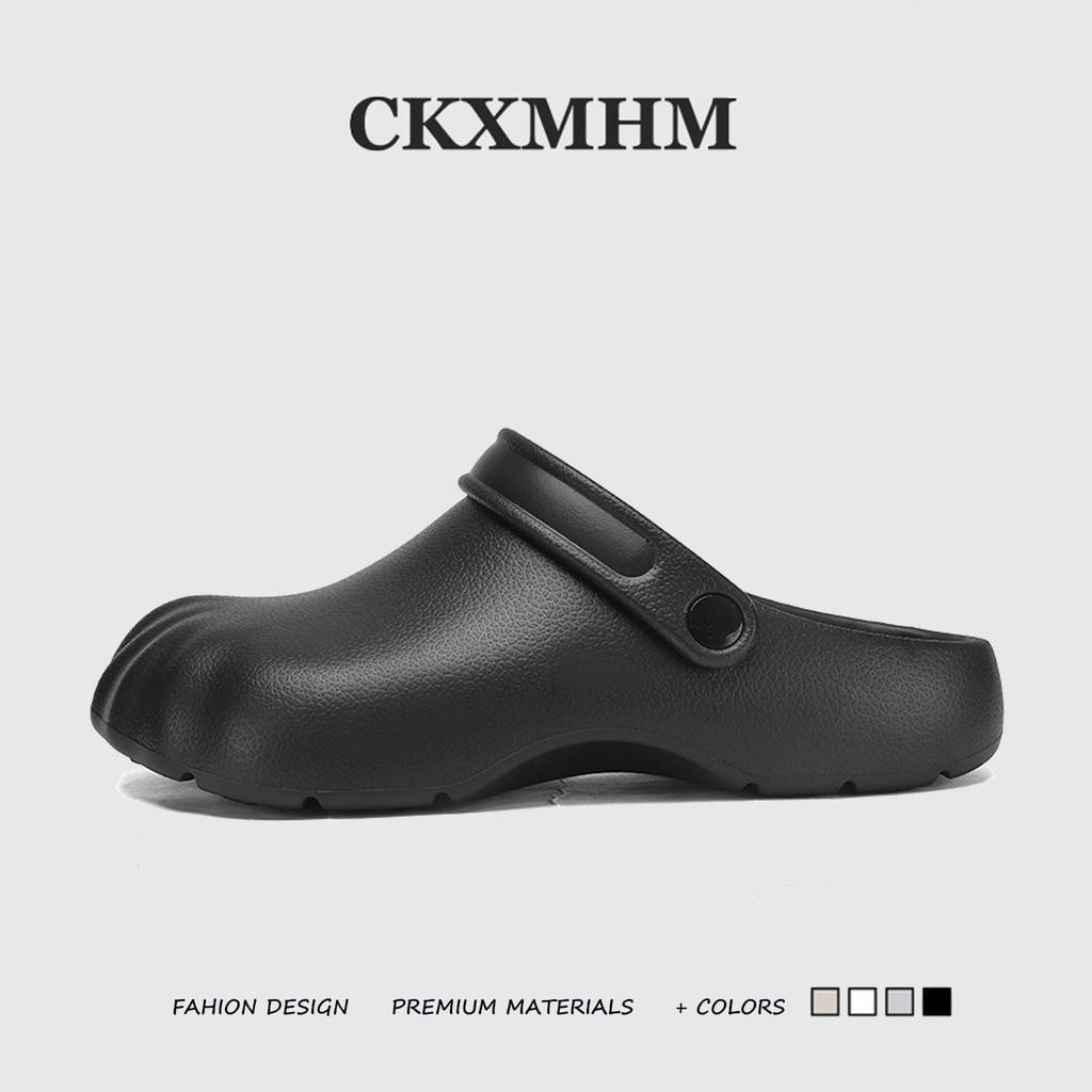 CKXMHM 40-47 รองเท้าแตะผู้ชายฤดูร้อนน้ําหนักเบารองเท้าแตะ EVA รองเท้าแตะขนาดใหญ่ 46 47