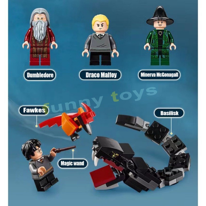 75954 บล็อกตัวต่อ Hogwarts Great Hall (870+/ชิ้น) ของเล่นผจญภัยมายากลสําหรับเด็กชายและเด็กหญิง/可乐10.