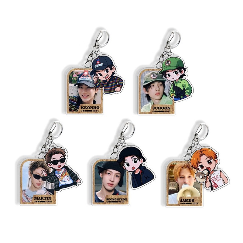 Cortis สนับสนุนพวงกุญแจ James พวงกุญแจน่ารักสําหรับจี้กระเป๋าสร้างสรรค์