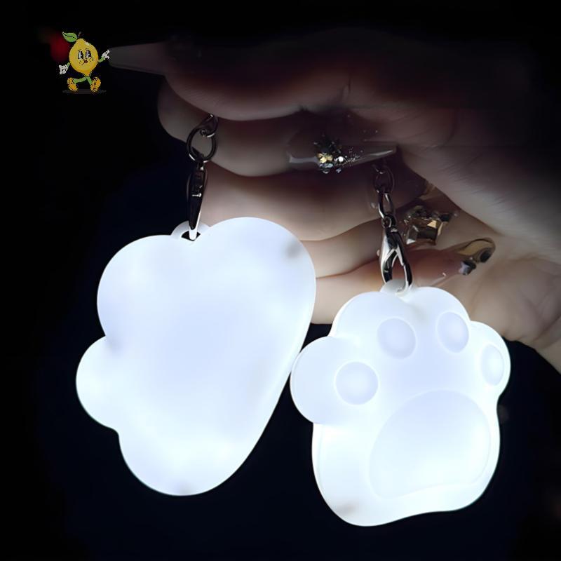 [mozh] Touch Sensitive Glowing Heart Shape Light LED Automatic Sensing Purse Light Touch Activated ก