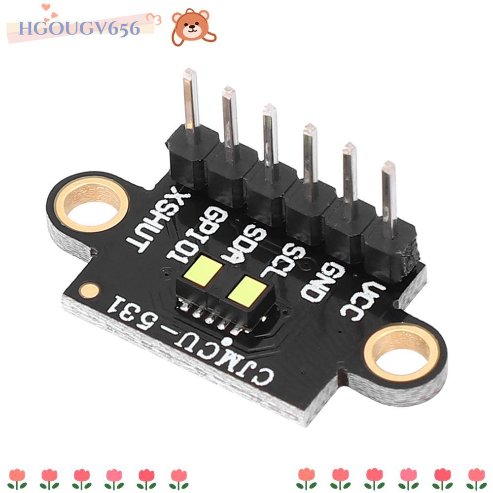 HGOUGVT Time Of Flight Sensor, Photon Detection Eye Safe VL53L1X เซ็นเซอร์รัง, โมดูลขยายความเร็วสูง 