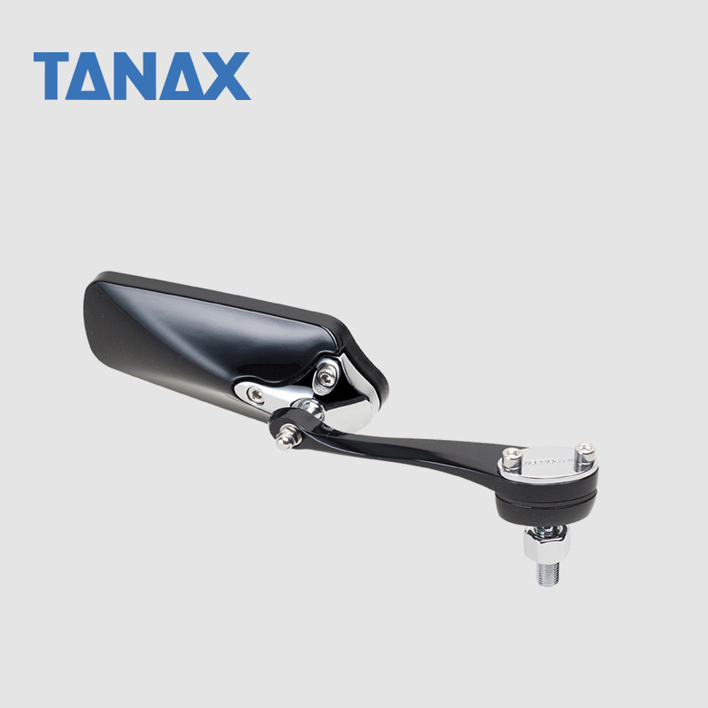 ญี่ปุ่นญี่ปุ่น TANAX NAPOLEON กระจกมองหลังรถจักรยานยนต์ Reflector Anti-Dazzling AMS เดี่ยว