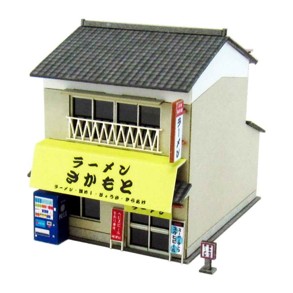 Countryside Diorama Series Ramen Shop Paper Craft MP03-67 1/150 Scale