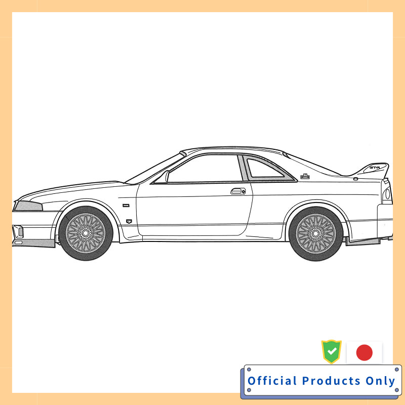 Fujimi Model 1/24 Wangan Midnight Series No.4 Nissan Skyline GT-R R33 RGO Wangan-4