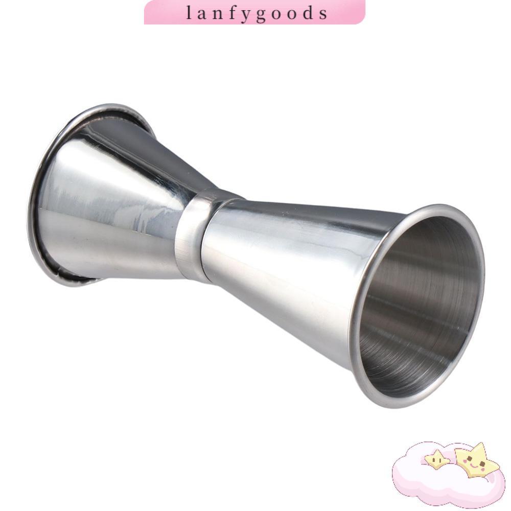 LANFYGOODS Double Cocktail Jigger การวัดภายใน OZ/ML Bar วัด Jigger วัดแท่งสแตนเลส Jigger Bartending