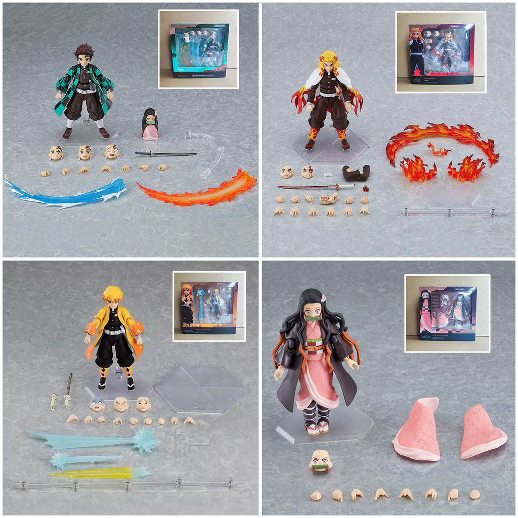 Figma Movable Demon Slayer 522 Clay 508 Demon Nezuko 498 Tanjiro รูปรุ่น