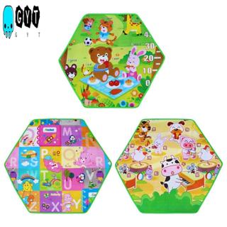 เสื่อคลานเด็กหกเหลี่ยม-เสื่อเล่นกันลื่นกันน้ําแบบนุ่มสําหรับ…