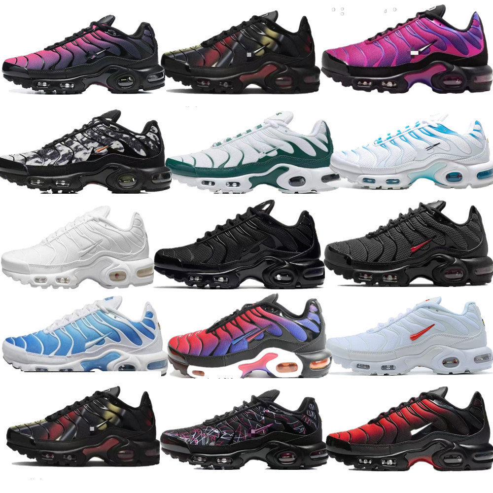 Putian รองเท้า AIR Max TN การค้าต่างประเทศ AIR Cushion รองเท้า Cross-Border Casual ผู้ชายผู้หญิงรองเท้าวิ่งกีฬา 017 รูปแบบ 36-49 ขนาด