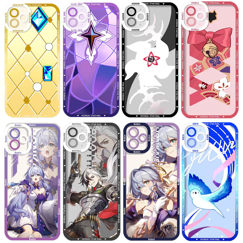 Honkai Star Rail ตัวอักษรโลโก้เคสโทรศัพท์สําหรับ OPPO A60 A54 A3S A5S A5 5G A12 A12S A17 A16K A38 A1