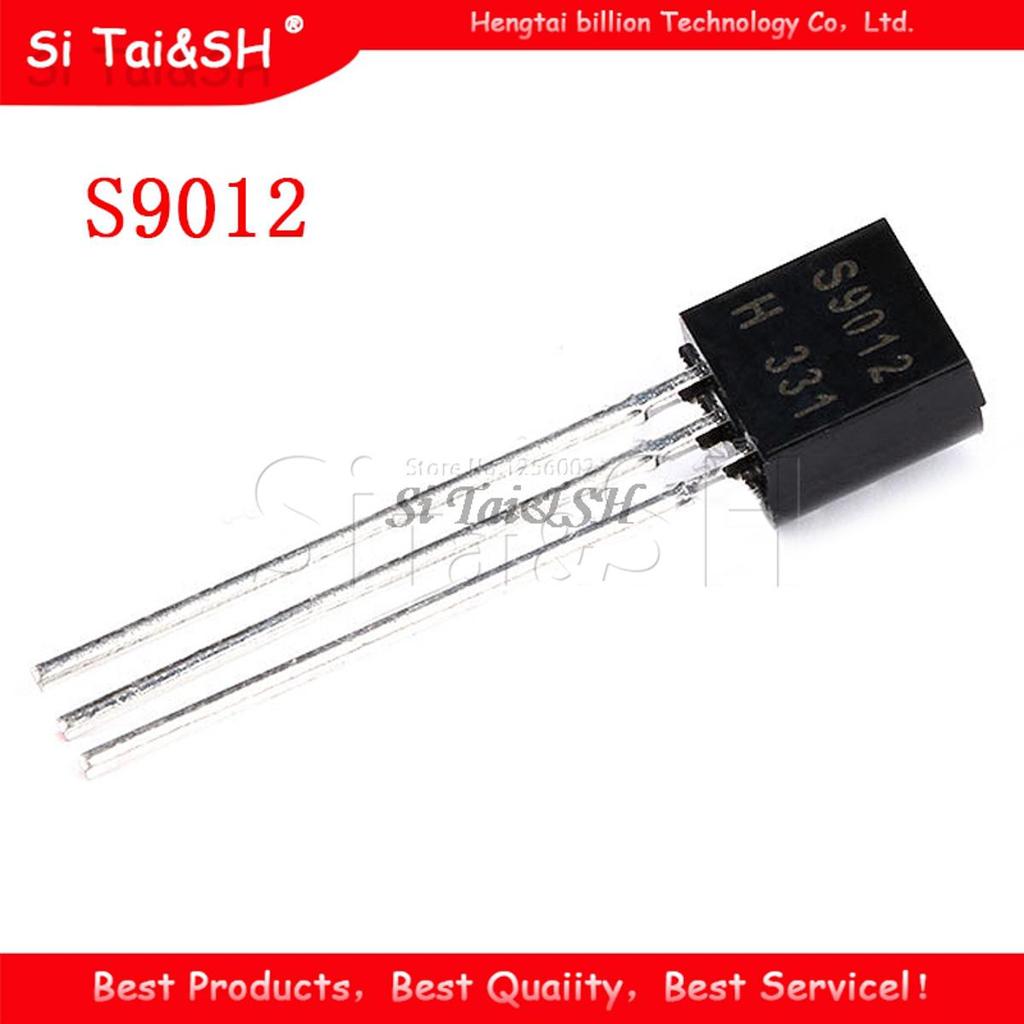 100PCS S9012 TO-92 9012 TO92 ทรานซิสเตอร์ไตรโอดใหม่