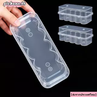 จัดส่งจากประเทศไทยPICKZEN Microtube Storage Box, Stackable Vial Storage , 3ML/10mL 10-Slot พลาสติกตู้แช่แข็งกล่องหลอดตู้เย็น Organizer